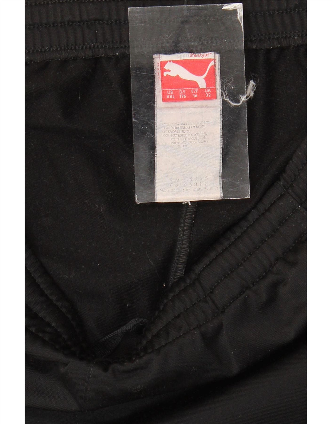 Puma Boys Graphic Trainingshose Jogger 15–16 Jahre, schwarzes Polyester