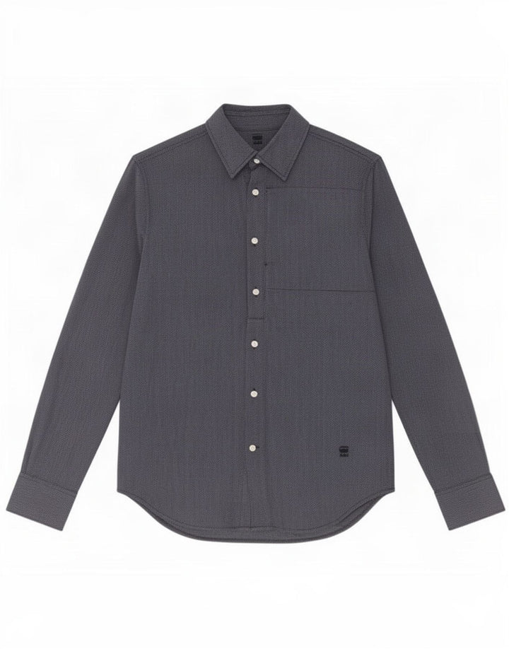 G-Star Herrenhemd Medium Marineblau meliert