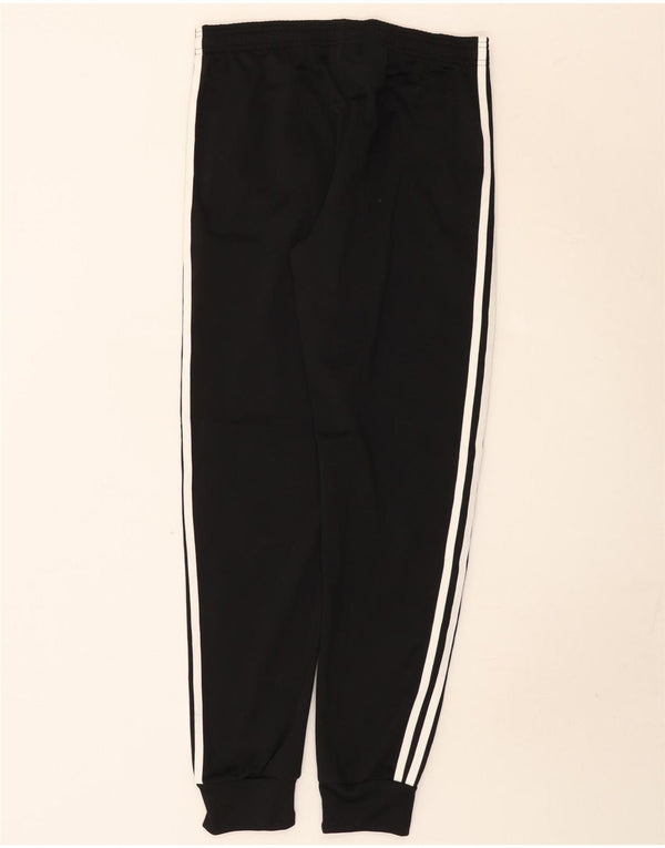 Adidas Jungen-Trainingshose, Jogginghose, 13–14 Jahre, schwarzes Polyester