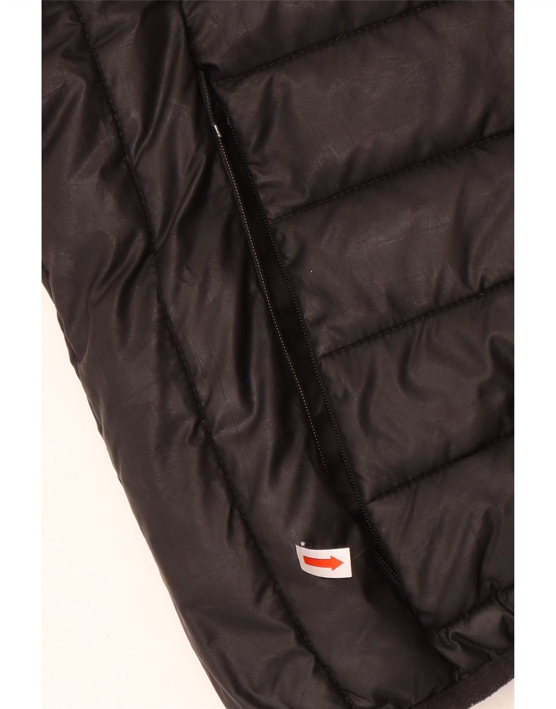 Ellesse Wattierte Jacke mit Kapuze für Jungen, 12–13 Jahre, schwarzes Polyester