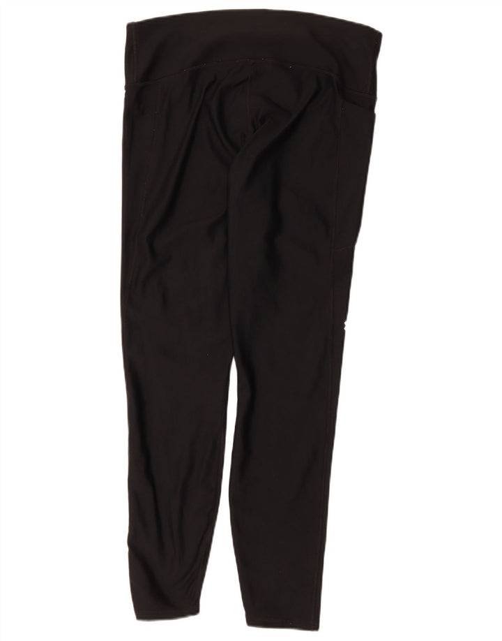 Under Armour Damen Leggings UK 16 Large Schwarz