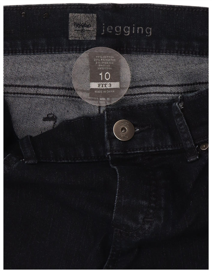 MOSSIMO Damen Jegging-Jeans US 10 Medium W34 L31 Marineblaue Baumwolle