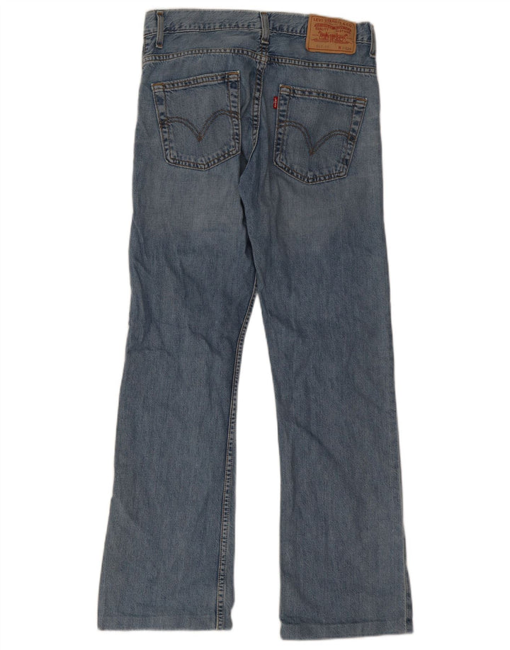 Levi's Herren Bootcut Jeans W29 L30 Blaue Baumwolle