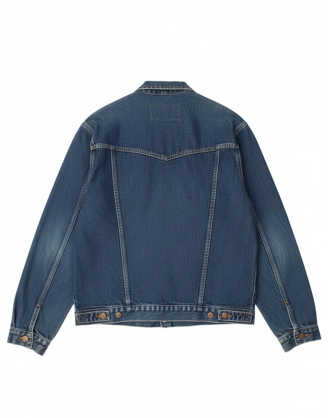 Wrangler Herren Jeansjacke UK 38 Mittelblaue Baumwolle