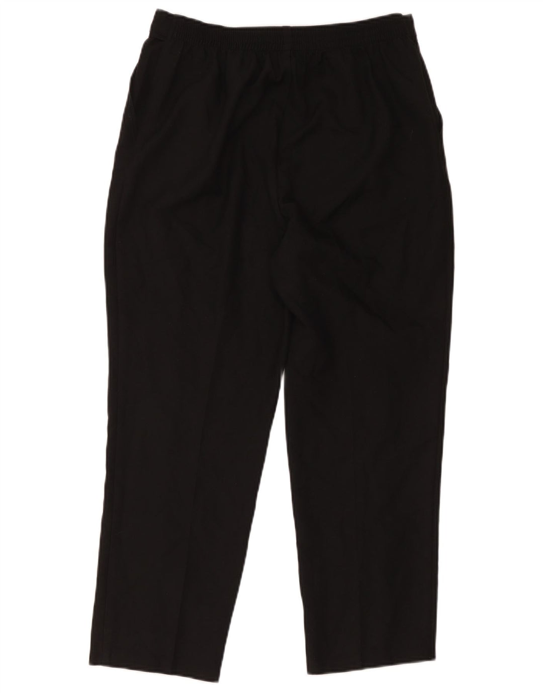 Marks & Spencer Damen-Hose, kurz geschnitten, UK 14, Größe L, W34, L24, Schwarz, Polyester