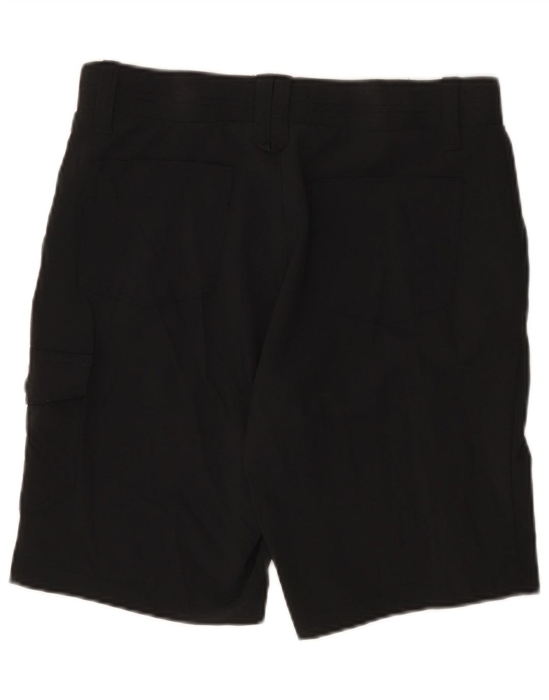 LEE Damen Riders Cargo-Shorts mit hoher Taille, US 10, Größe L, W30, schwarzes Polyester