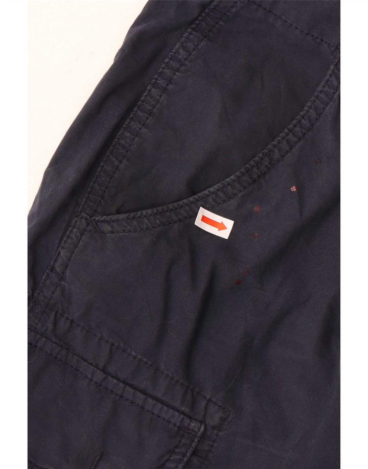 Napapijri Herren-Cargoshorts W33, mittelmarineblaue Baumwolle