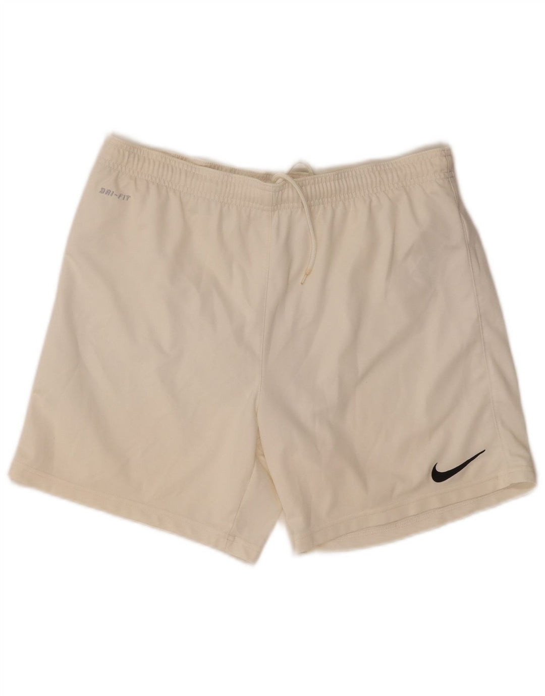 Nike Herren Dri Fit Sport Shorts Mittelweißes Polyester