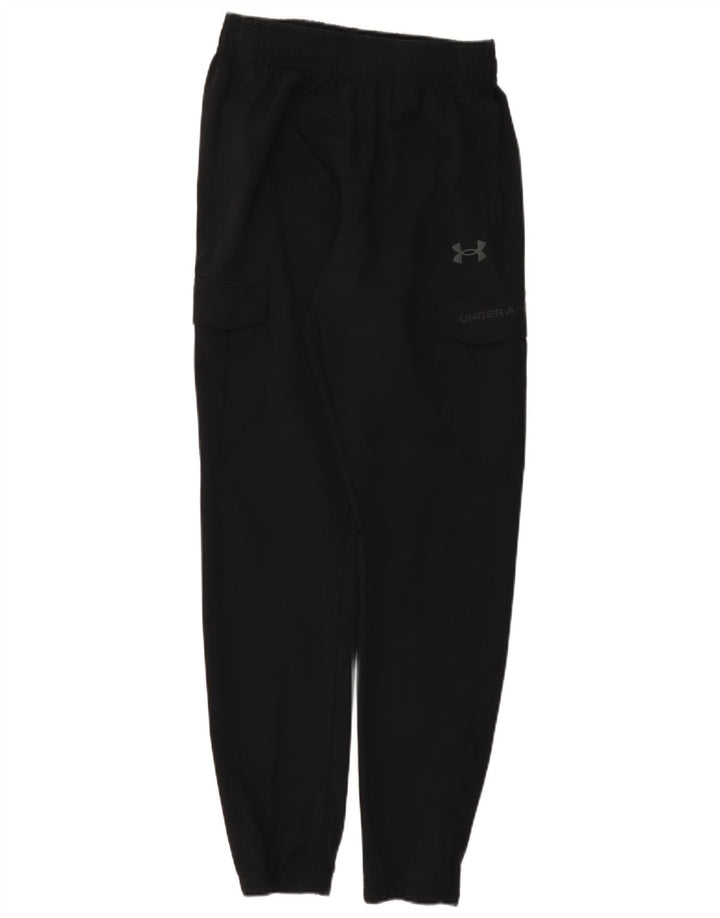 Under Armour Damen Cargo-Trainingshose Jogger UK 12 Medium Schwarz