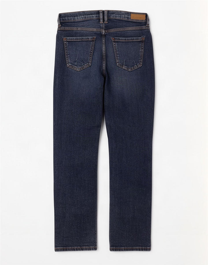 Esprit Damen Straight Jeans W28 L30 Blaue Baumwolle