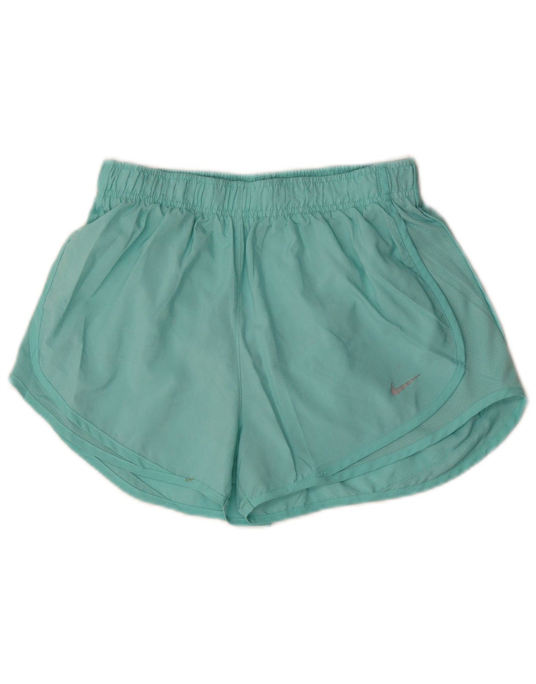 Nike Damen Dri Fit Sport Shorts UK 12 Medium Türkis Polyester