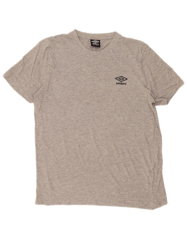 Umbro Herren T-Shirt Top Large Grau