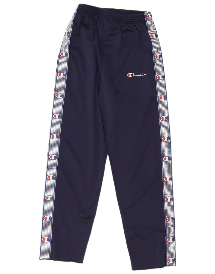Champion Herren-Trainingshose mit Grafik, Größe S, Marineblau, Polyester