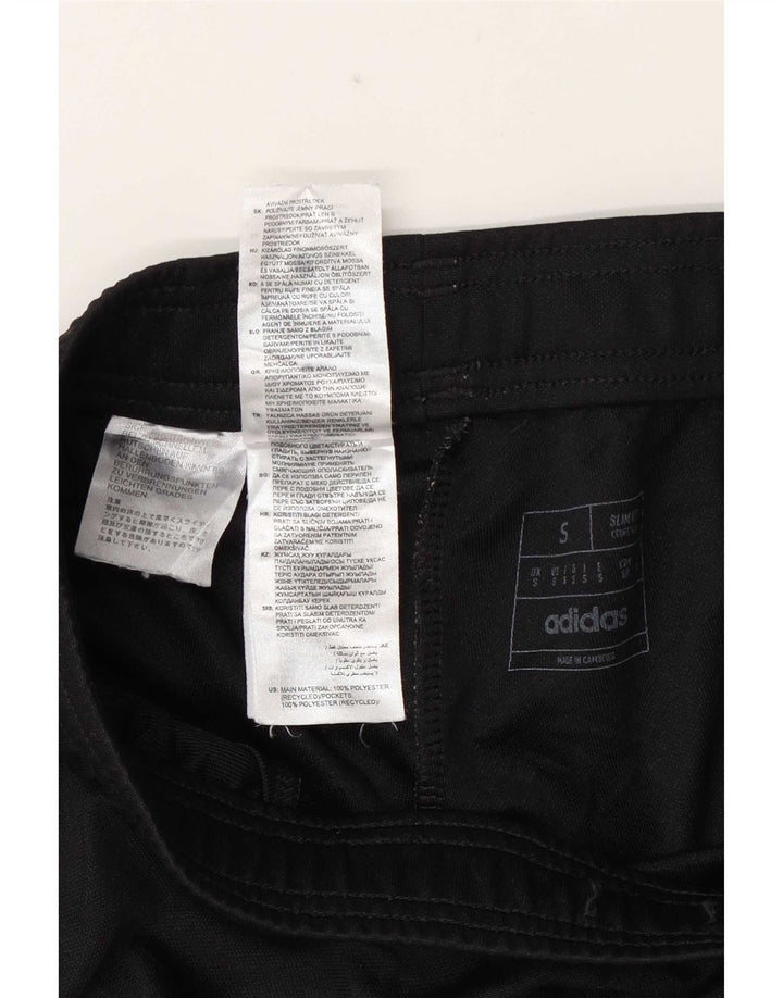 Adidas Herren Slim Fit Trainingshose, Größe S, Schwarz, Polyester