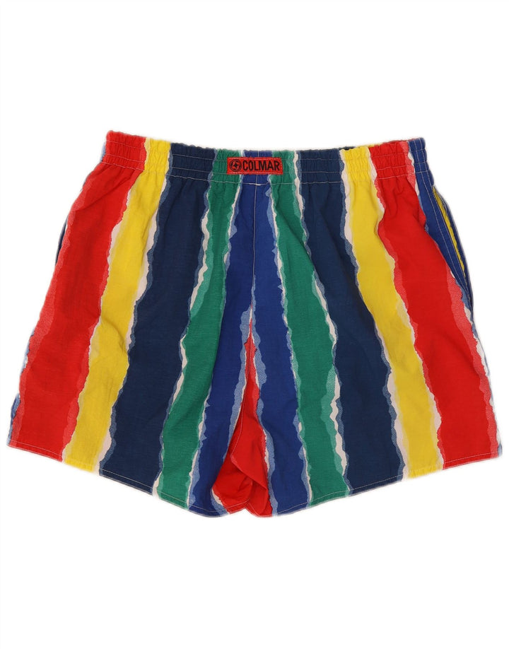 Colmar Herren-Badeshorts IT 52, groß, mehrfarbig, gestreift, Polyamid