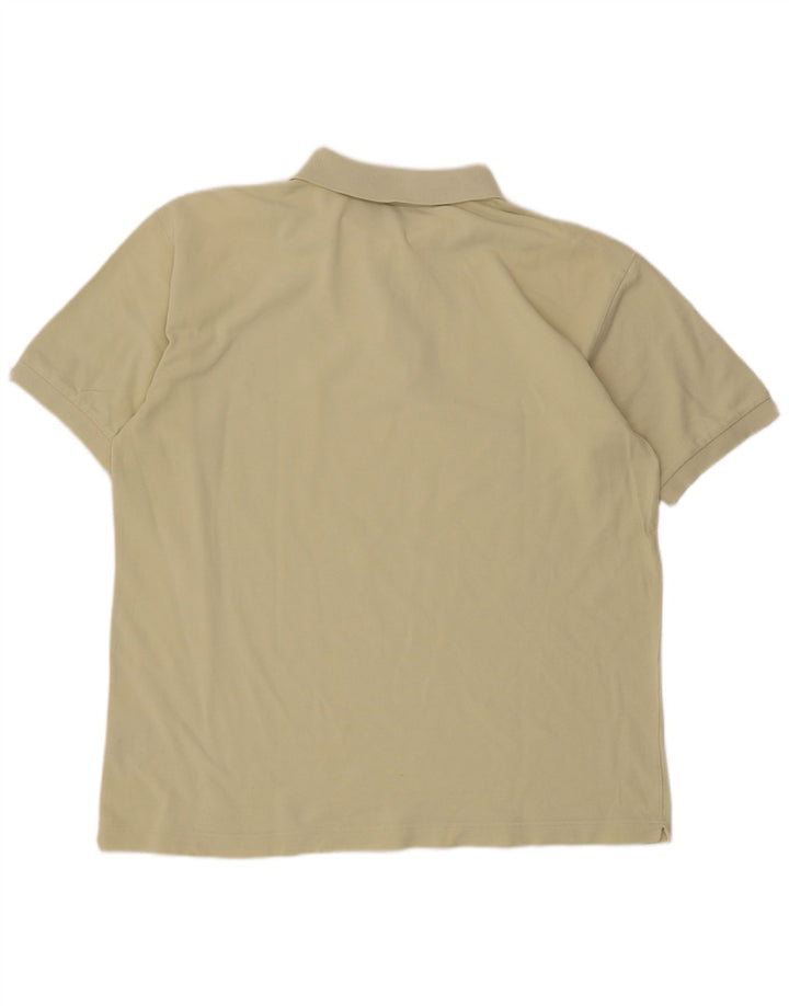 Kappa Herren Poloshirt XL Beige Baumwolle