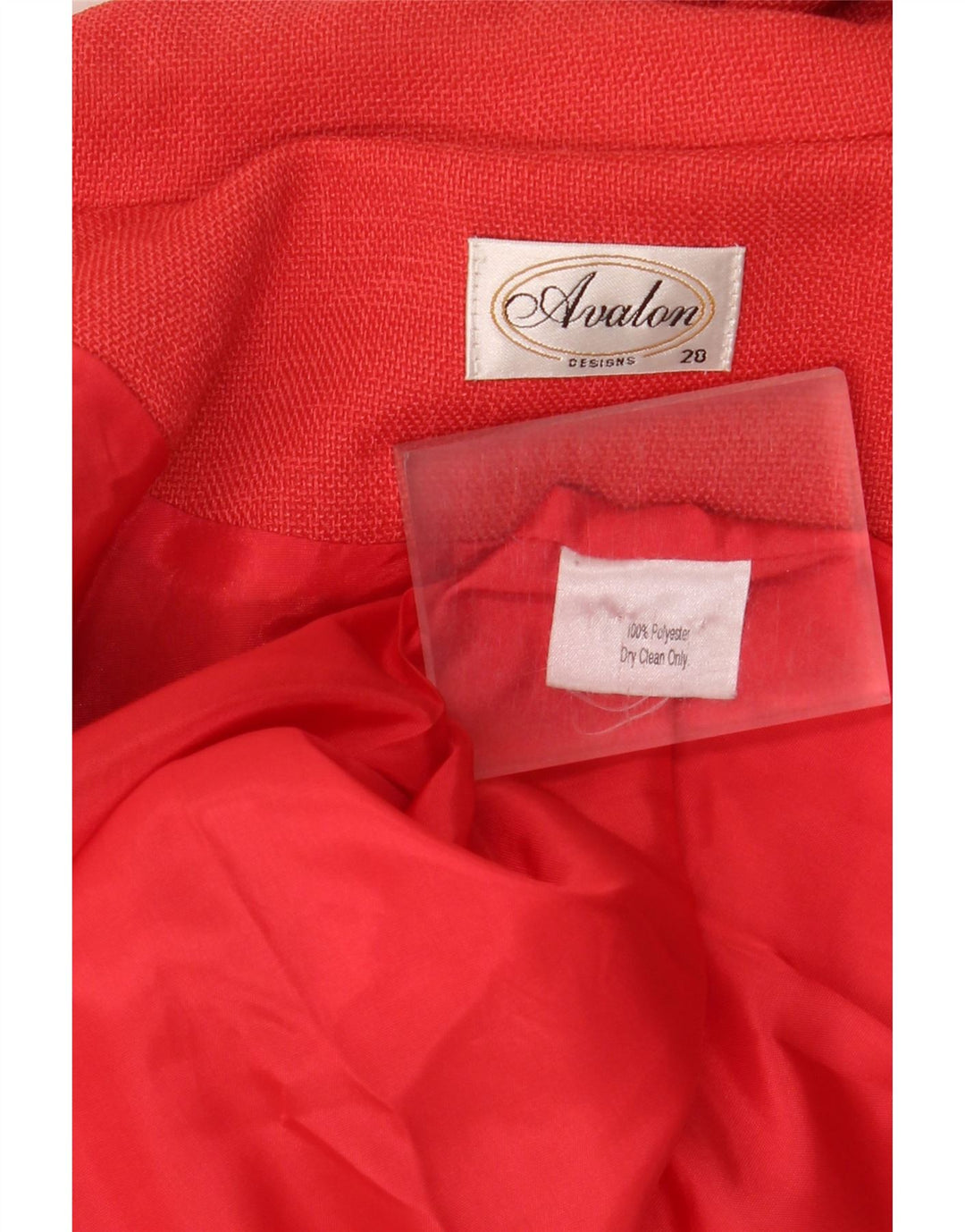 Avalon Damen 4-Knopf-Blazerjacke UK 20 2XL Rosa Polyester