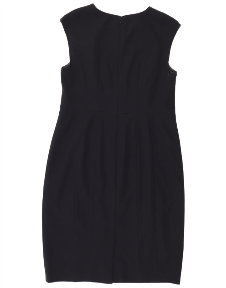 Hobbs Ärmelloses Damen-Etuikleid, Gr. 44, Marineblau, Polyester