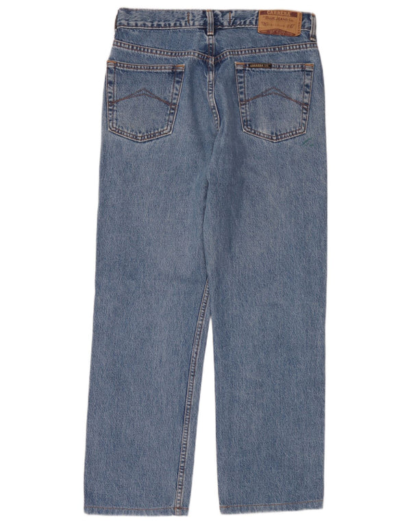 Carrera Herren 702 Straight Jeans W33 L28 Blaue Baumwolle