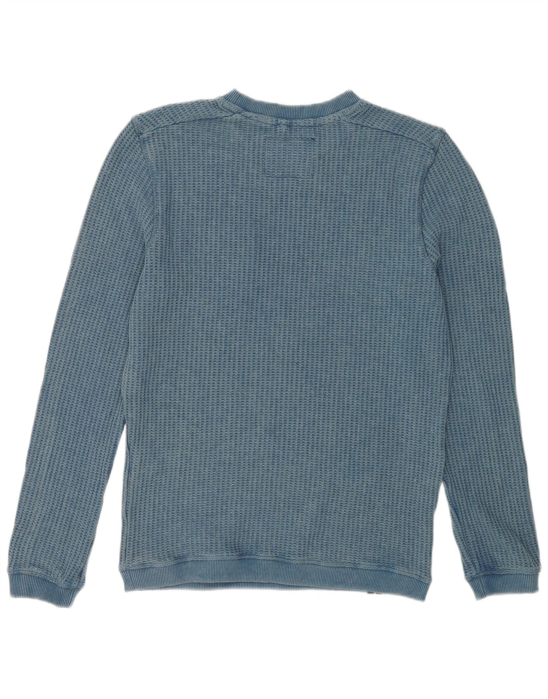 Weird Fish Herren-Sweatshirt, Pullover, Größe S, Blau, Baumwolle