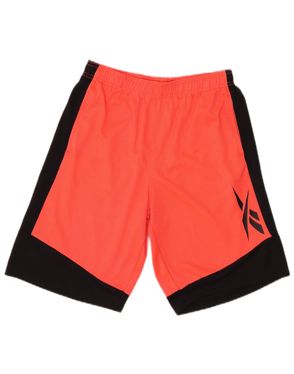 Reebok Jungen Graphic Sport Shorts 15–16 Jahre Orange Farbblock