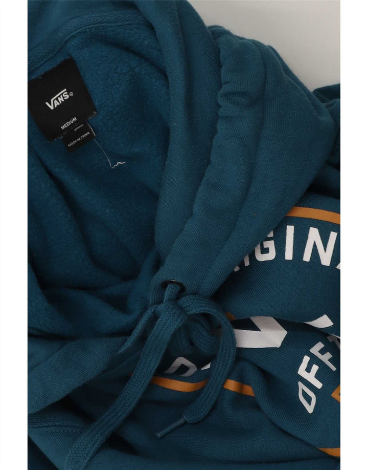 Vans Herren Graphic Hoodie Pullover Mittelblau
