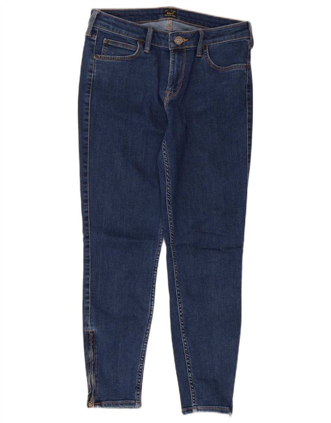 Lee Damen Slim Jeans W30 L25 Blau