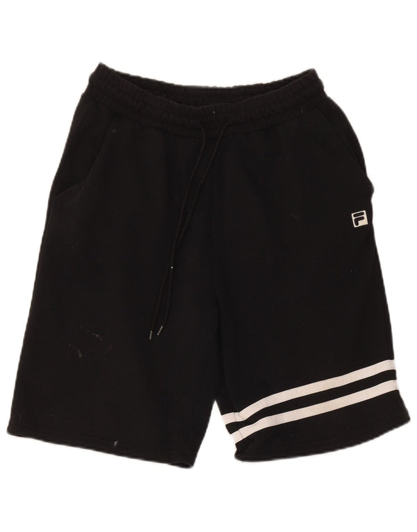 Fila Herren Sportshorts IT 50 Medium Schwarz Polyester