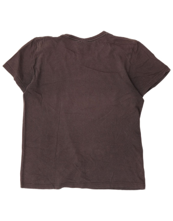 Adidas Herren Grafik T-Shirt Top Medium Schwarz Baumwolle