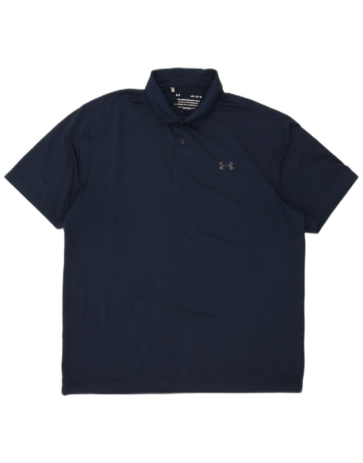 Under Armour Herren Poloshirt Large Marineblau