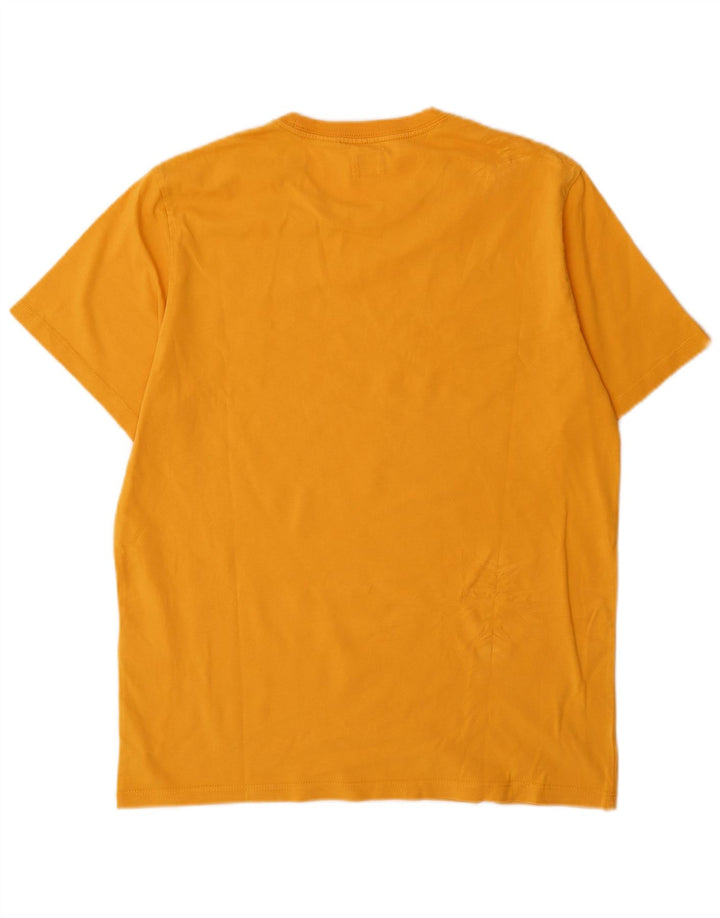 Levi's Herren-T-Shirt-Oberteil aus mittelgelber Baumwolle