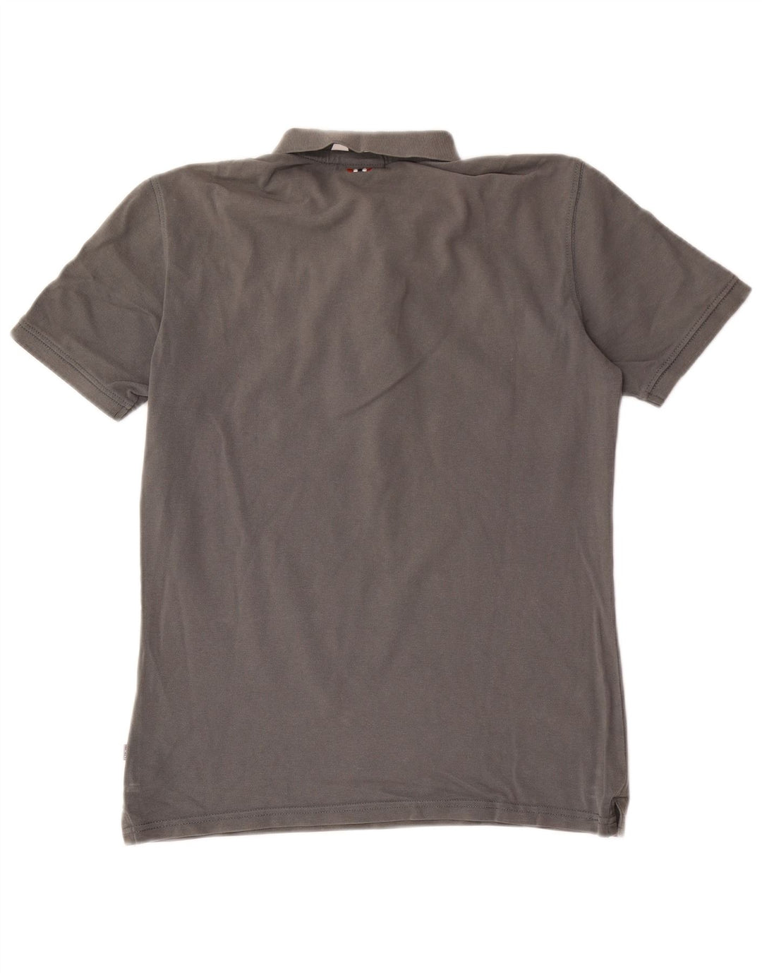 Napapijri Herren Geographic Poloshirt Small Grau