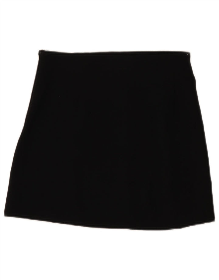 Zara Damen Minirock XL W32 Schwarz