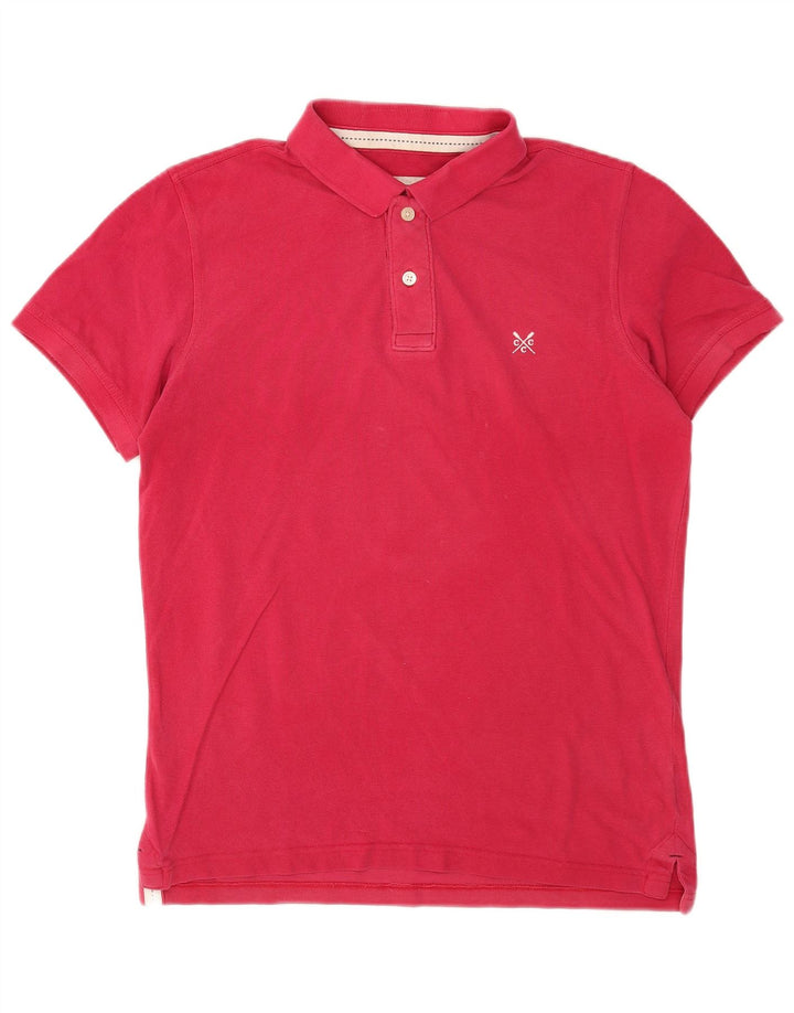 Crew Clothing Herren-Poloshirt, Größe S, rosa, Baumwolle
