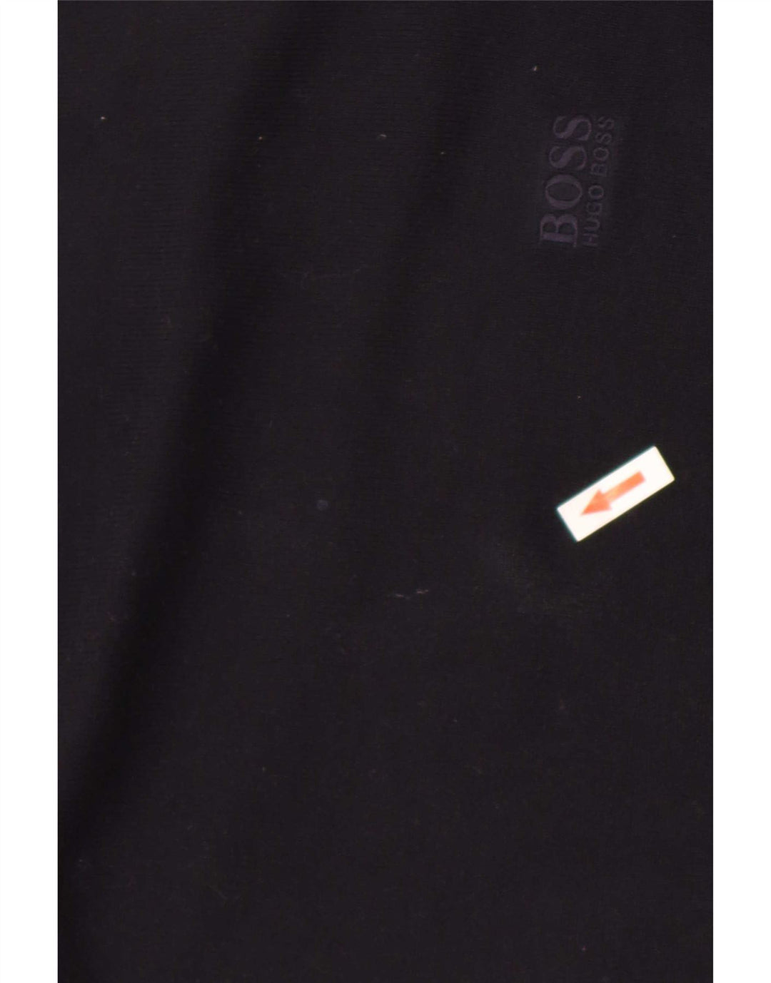 Hugo Boss Herren-Pullover mit Rundhalsausschnitt, reguläre Passform, mittelschwarze Baumwolle