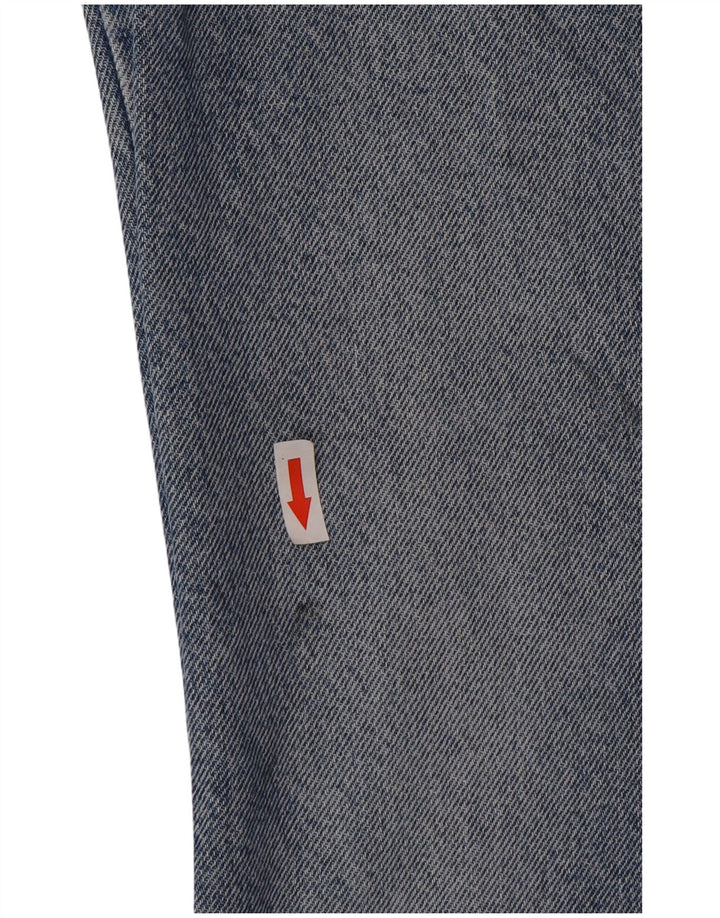Wrangler Herren Straight Jeans W30 L30 Blaue Baumwolle