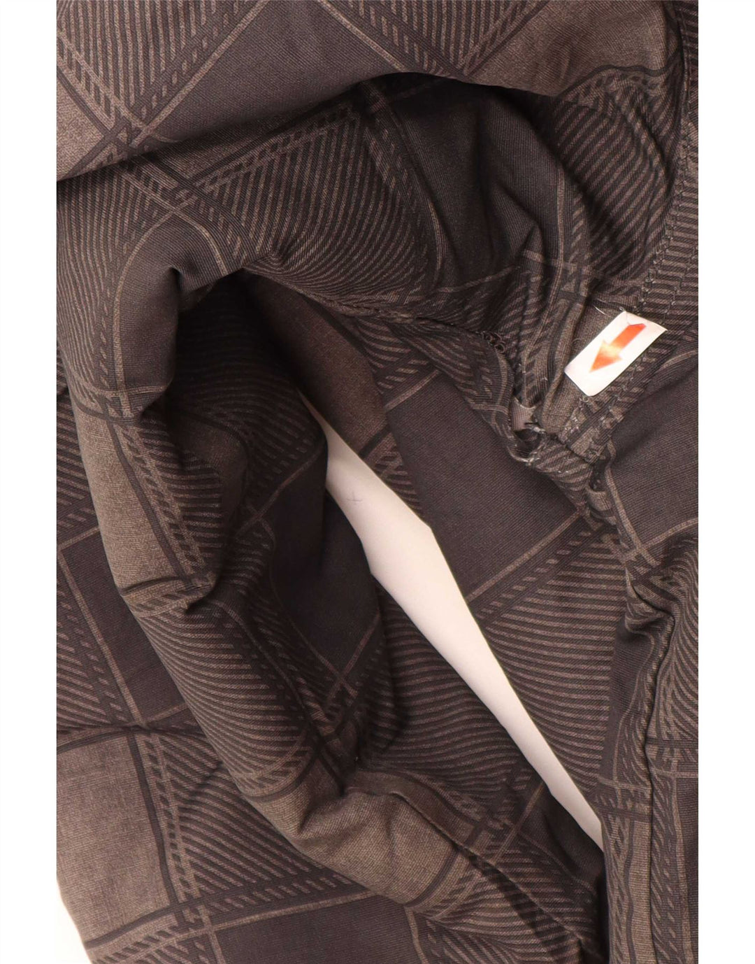 Quiksilver Jungen-Bomberjacke mit Kapuze, 15–16 Jahre, grau kariertes Polyester