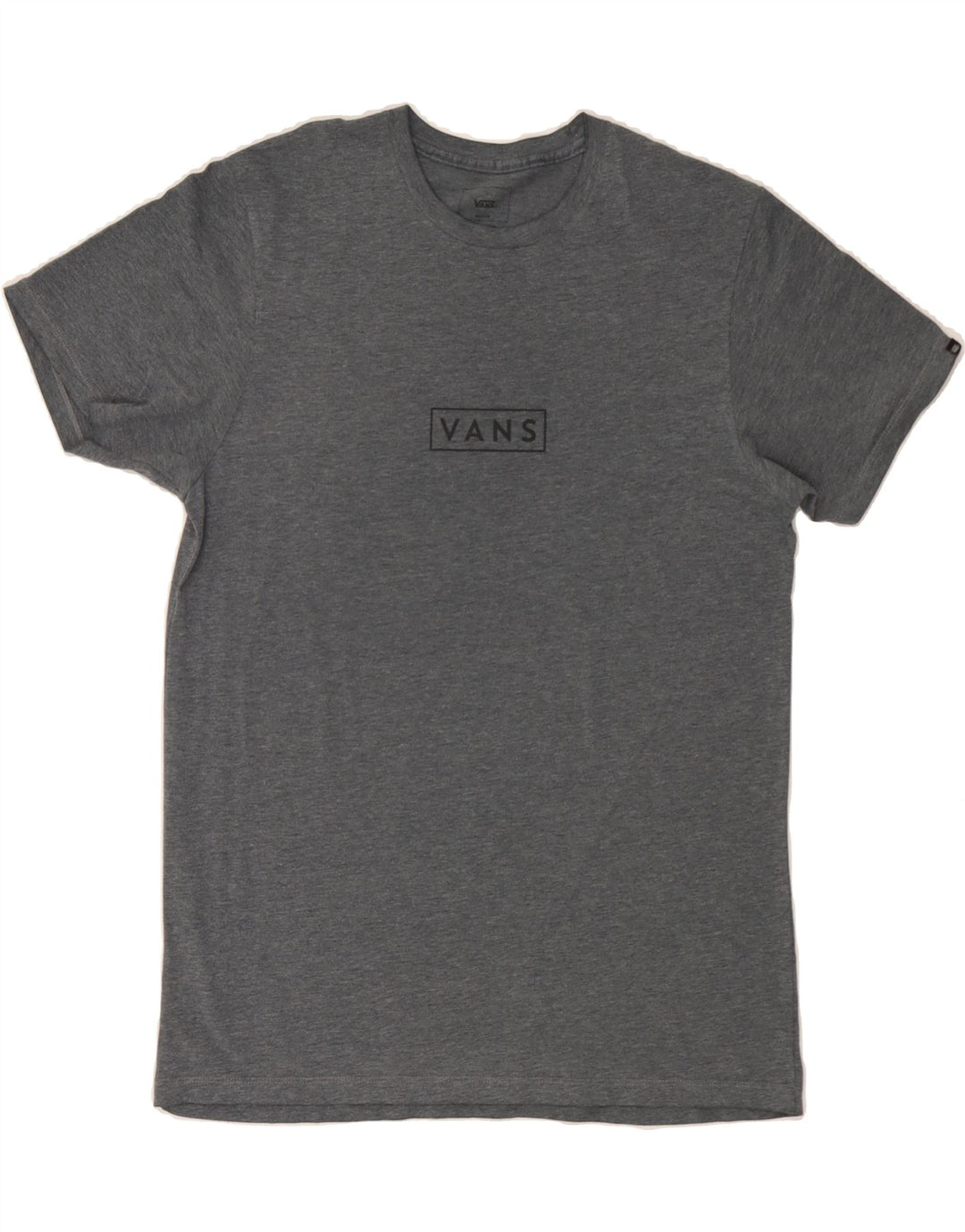 VANS Mens Custom Fit T-Shirt Top Medium Grey Cotton Vintage Vans and Second-Hand Vans from Messina Hembry 