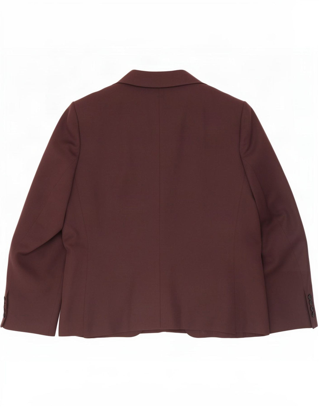 Marks & Spencer Damen-Blazerjacke mit 2 Knöpfen, Gr. 16, Braun, Polyester
