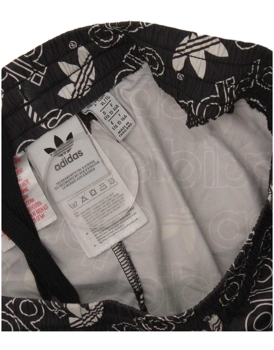 Adidas Jungen Graphic Sport Shorts 15-16 Jahre Schwarzes Polyester