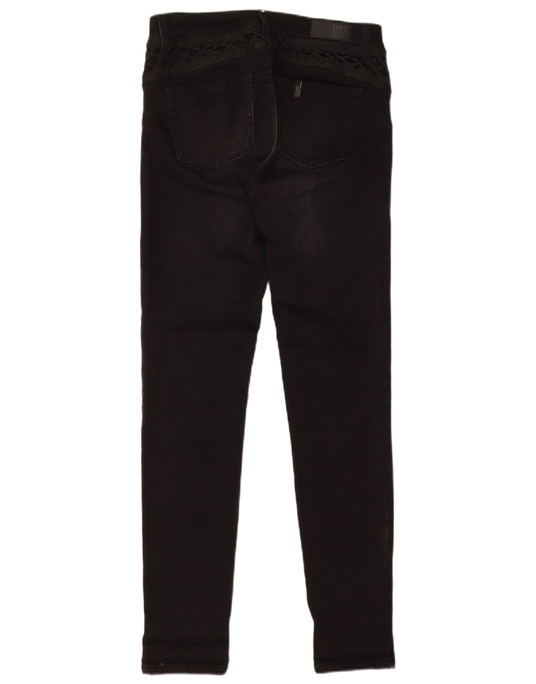 Liu Jo Damen Skinny Jeans W28 L30 Schwarz