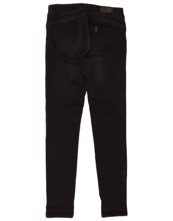 Liu Jo Damen Skinny Jeans W28 L30 Schwarz