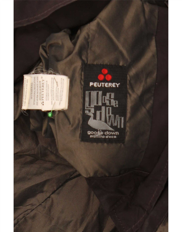 PEUTEREY Damen Wattierte Jacke UK 18 XL Braun Polyester