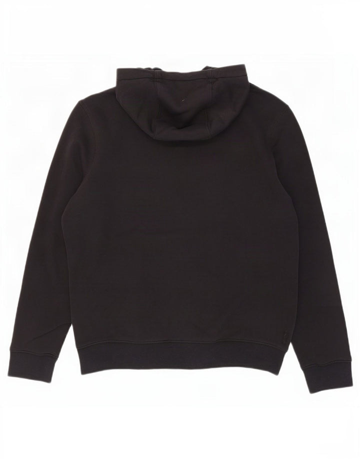 Calvin Klein Herren-Golf-Hoodie-Pullover aus mittelschwarzer Baumwolle