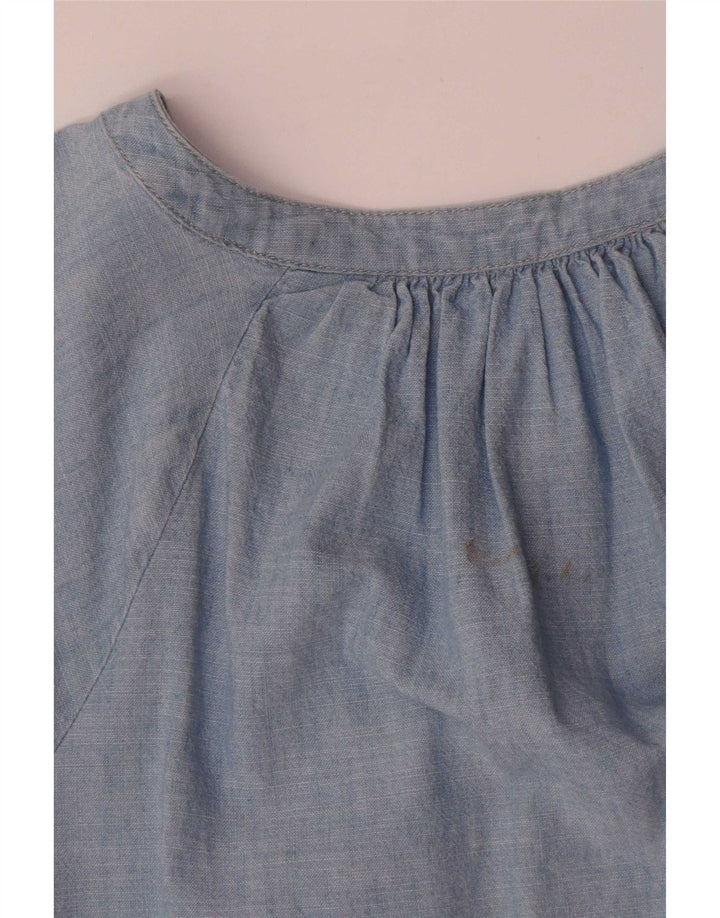Levi's Damen-Hemdbluse in Übergröße, Größe UK 16, Größe L, Blau, Baumwolle
