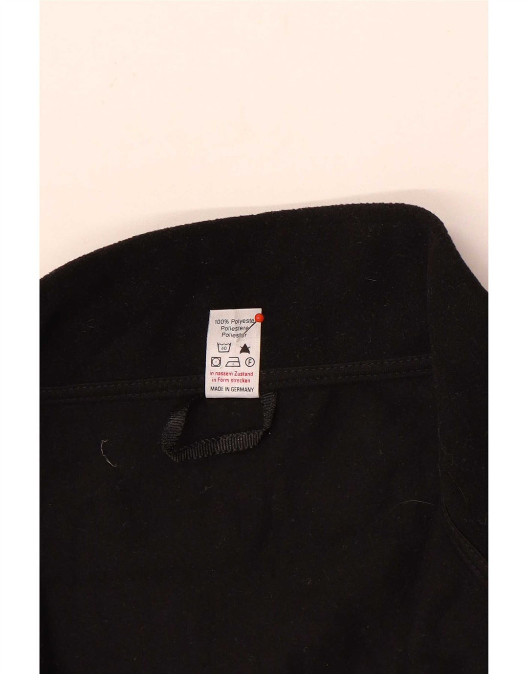 Trigema Damen Fleeceweste UK 14 Medium Schwarz Polyester