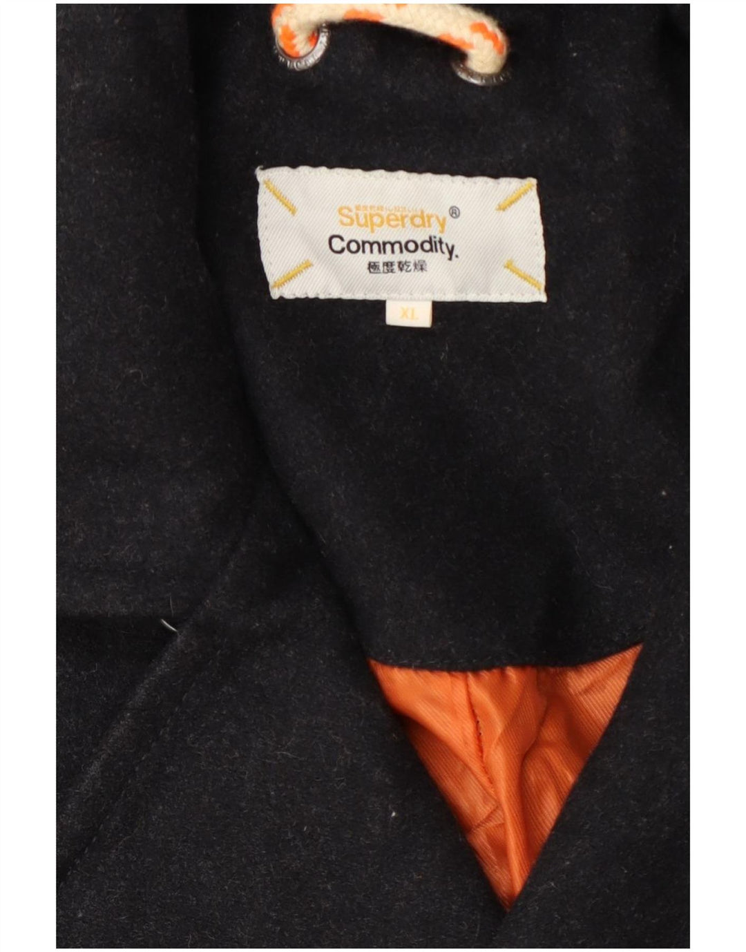 Superdry Herren Pea Coat UK 42 XL Grau
