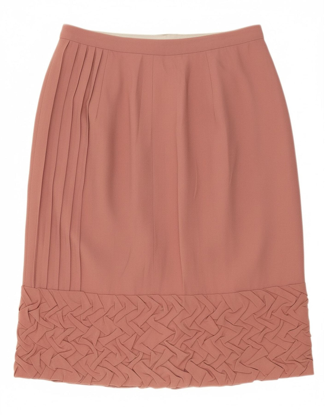 VINTAGE Womens Straight Skirt W28 Medium Pink