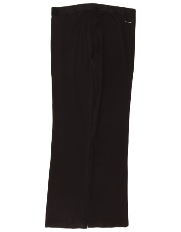 REEBOK Damen Leggings UK 12/14 Medium Schwarz Polyester