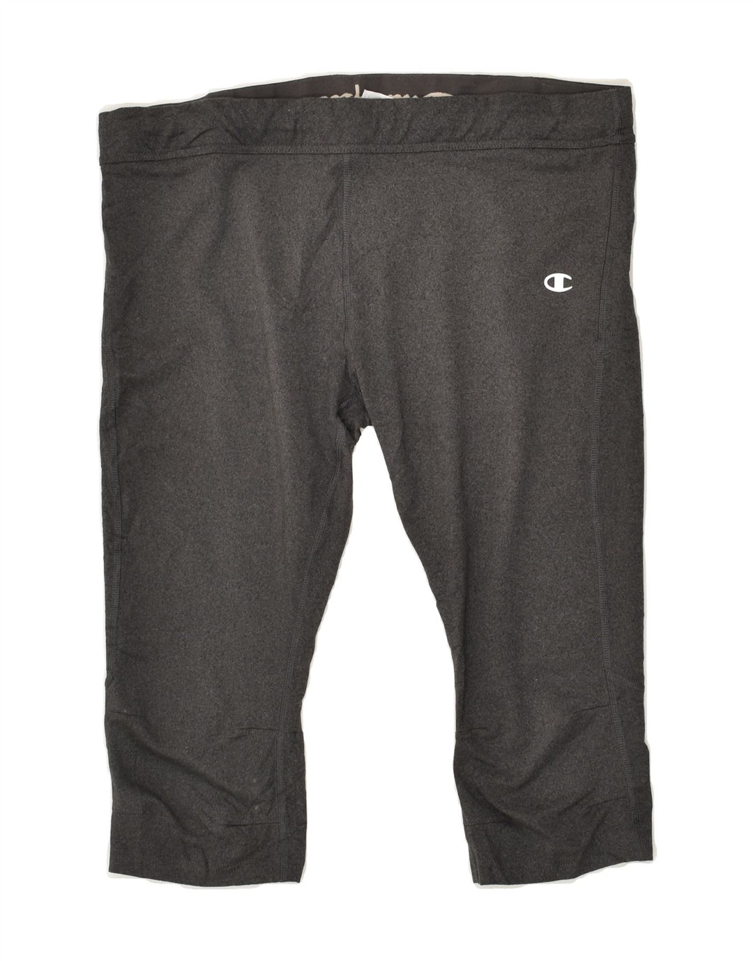 CHAMPION Womens Performance Sport Shorts UK 18 XL Grey Polyester | Vintage Champion | Thrift | Second-Hand Champion | Used Clothing | Messina Hembry 